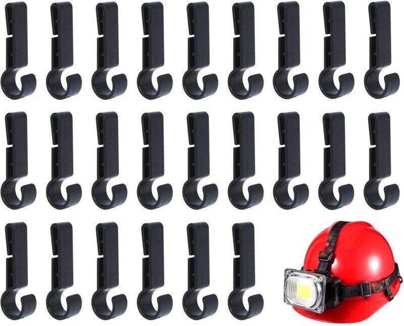 KZQ - Clip per fari del casco ganci per fari del casco, clip per fari del casco, clip di montaggio per casco, per vari f...