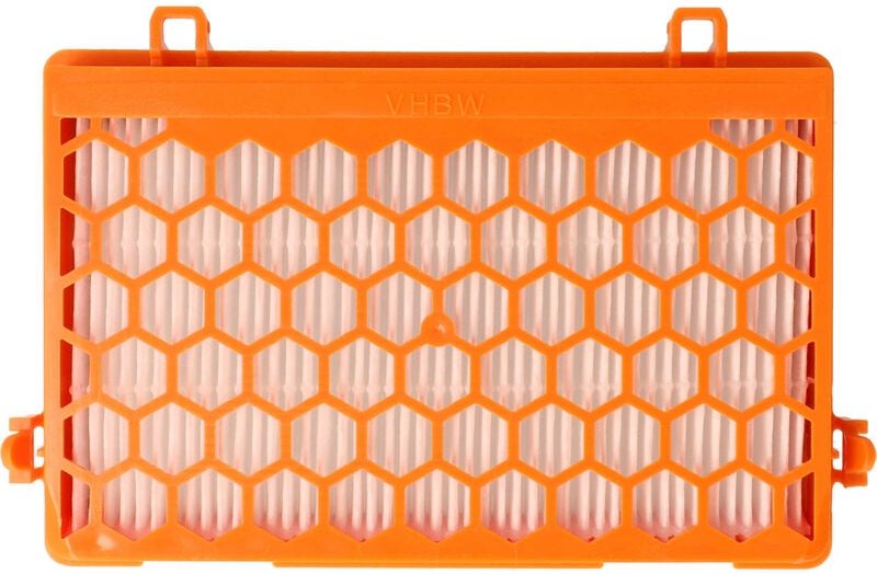Thumbnail - 1x Staubsaugerfilter kompatibel mit Thomas crooSer parquet, parquet 2.0, one Staubsauger - HEPA-Filter Orange Weiß - Vhb...