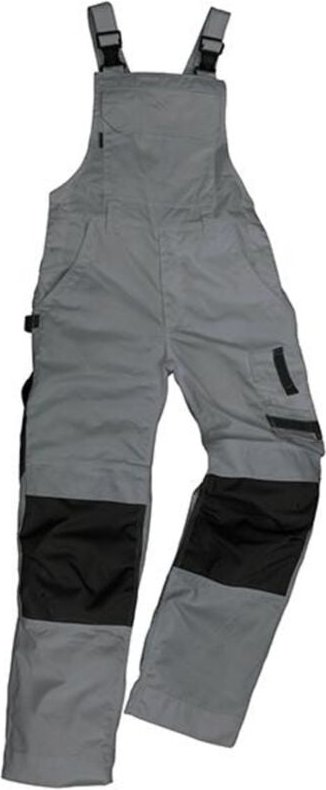 Excess Arbeitslatzhose Champ, Gr. 50, grau/schwarz