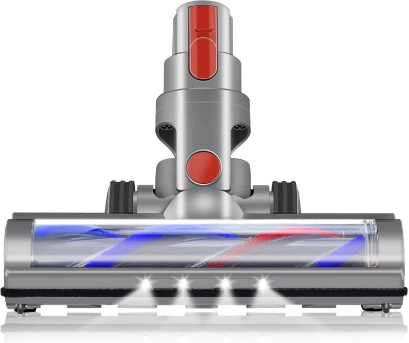 Motorisierte Bürstenleiste mit LED, kompatibel mit Dyson V7, V8, V10, V11, V15 – Tiefenreinigung und geeignet für Hartbö...