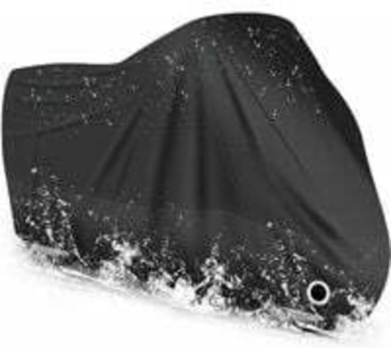 Thumbnail - Ersandy - Schutzhülle für Motorräder, wasserdicht, kälte- und witterungsbeständig, 190T Schwarz. Schützt vor Staub