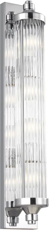 Elstead - Paulson - 4 Licht Deckenpendelleuchte Chrom IP44, G9