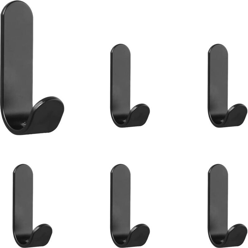 Stück Handtuchhaken Handtuchablage Ohne Bohren Kleiderhaken Handtuchhalter Wandhaken Edelstahl Klebehaken für Bad und Kü...