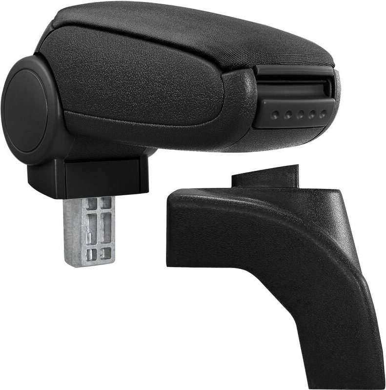 Pro.tec - Mittelarmlehne vw Golf 5 Jetta mit Staufach Textil Schwarz