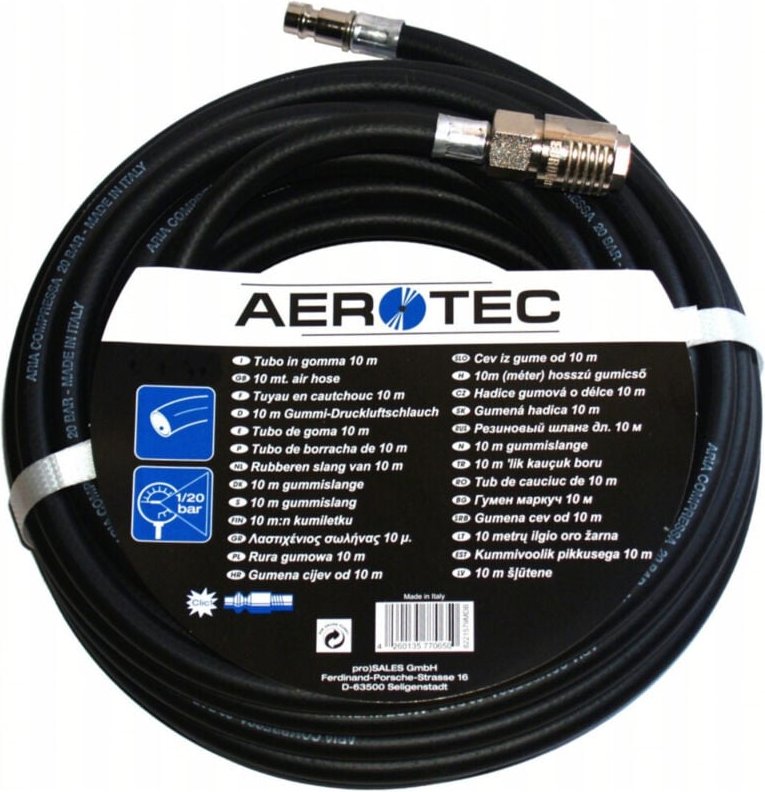 Thumbnail - Druckluftschlauch 20 Meter x 6 mm - Aerotec