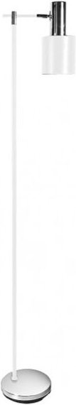 Fabrilamp - Sockel de Wohnzimmer cygni 1xe27 weiß/chrom 170x30x23 cm gelenkig und schwenkbar