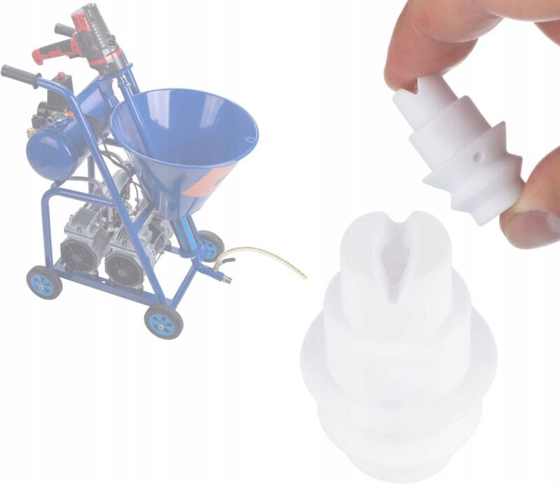 Rosfix Düse 10 mm Blue Dragon BD57/BD41 – Keramikdüse für Putzspritzgerät Für Gips-, Kalkzement- & Acrylputz Präzise & V...