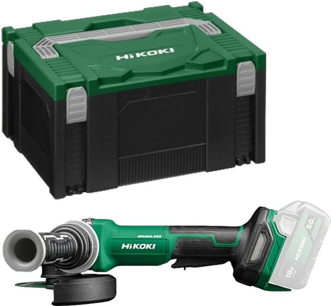 Winkelschleifer 18V Ø125 (Produkt allein) im HSCIII-Koffer - HIKOKI G1813DFW2Z