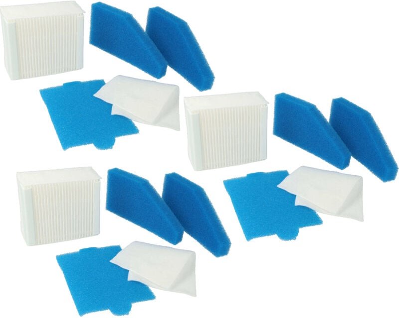 Filter-Set kompatibel mit Thomas Aqua+ Multi Clean X8 Parquet, Perfect Air Animal Pure, Aqua+ Pet & Family Staubsauger -...