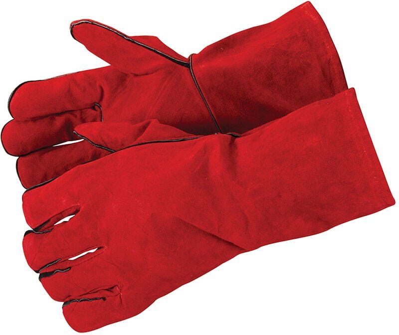 Schweißerhandschuhe 330 mm gemäß EN12477 B, EN388, EN407 und EN420.