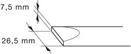 JBC - Lötkolbenspitze 325ST Long Life 0350170