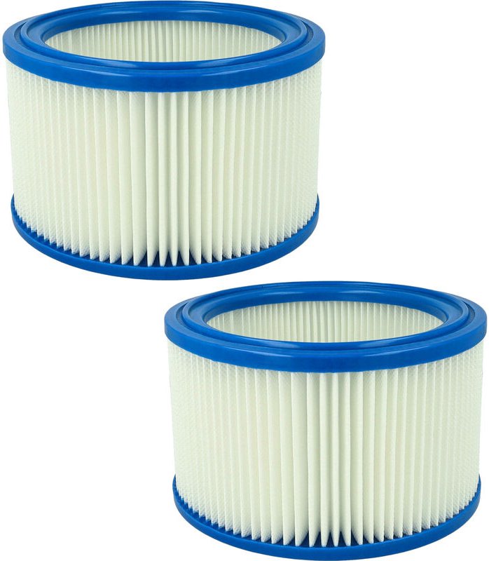 2x Filterelement kompatibel mit Festool sr 151 le-as, sr 152 le-as Akku-Staubsauger - Feinstaubfilter - Vhbw