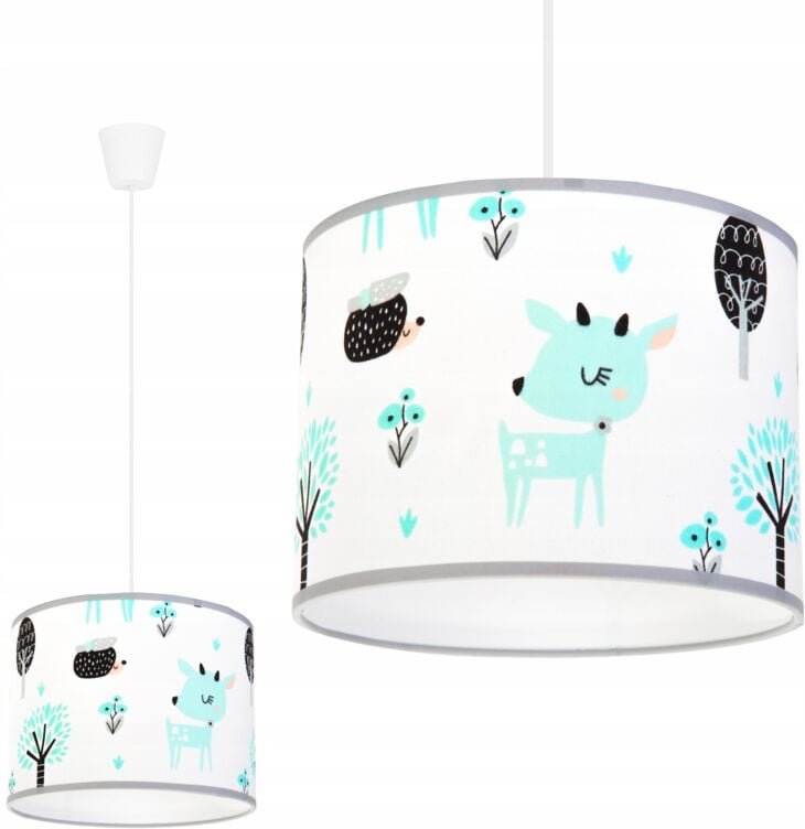 Loft Deckenhängelampe Für Kinder, Bambi Lampenschirm