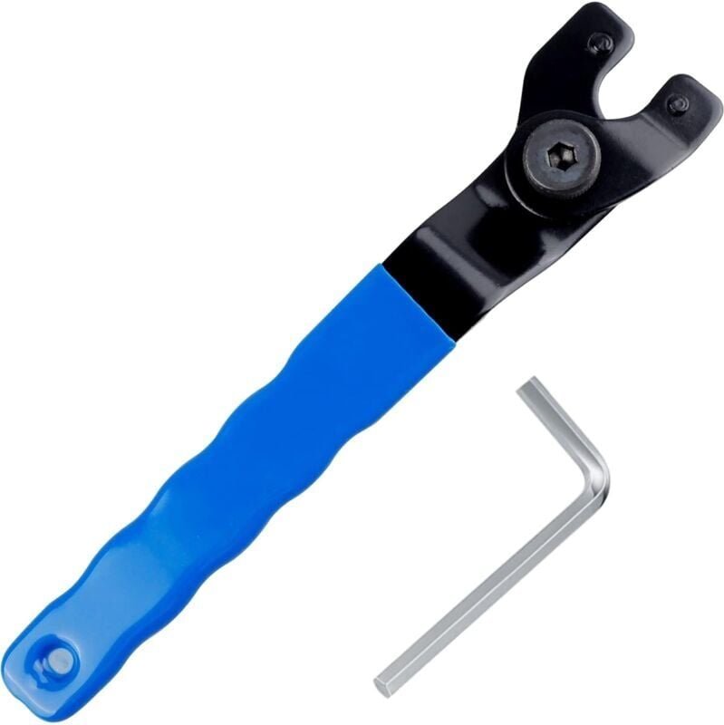 Thumbnail - Verstellbarer Spindelschlüssel, 8–48 mm, Schleiferschlüssel, Winkelschleiferschlüssel, verstellbarer Spindelschlüssel mi...