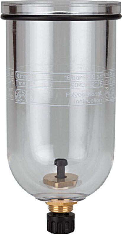 Polycarbonatbehälter, für Filterregler/Filter »Standard«, bg 2 - Riegler