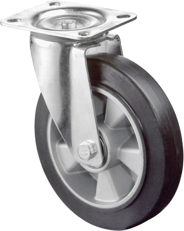 Lenkrolle,Alufür Kugelg.LS400.B80.125 - Bs Rollen