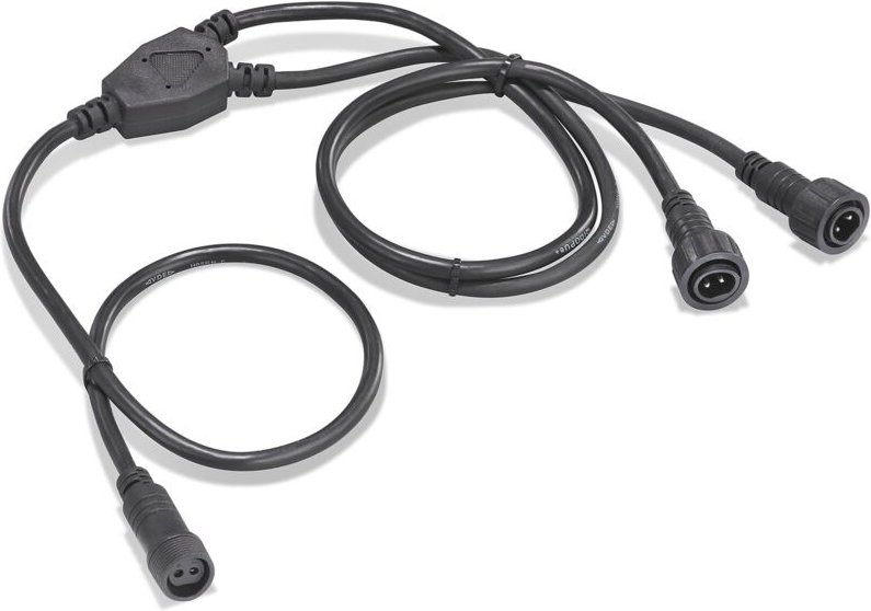 Esotec - Y-Verteiler 2-Pin groß Solar Teichpumpen Akkuboxen Adapterkabel 101835