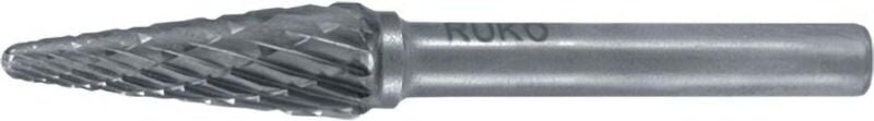 Ruko - 116232 Frässtift Hartmetall Kegel 3 mm Arbeits-Länge 14 mm Schaftdurchmesser 3 mm