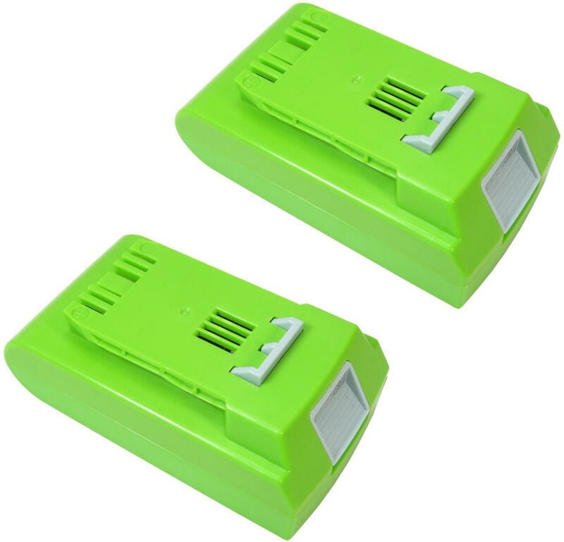 Thumbnail - 2x Trade-Shop Li-Ion Akku 24V / 2000mAh für Stiga SAB 24 AE SC 24 AE SGT 24 AE SHT 24 AE SMT 24 AE SBT 2024 AE, SBT 4024...