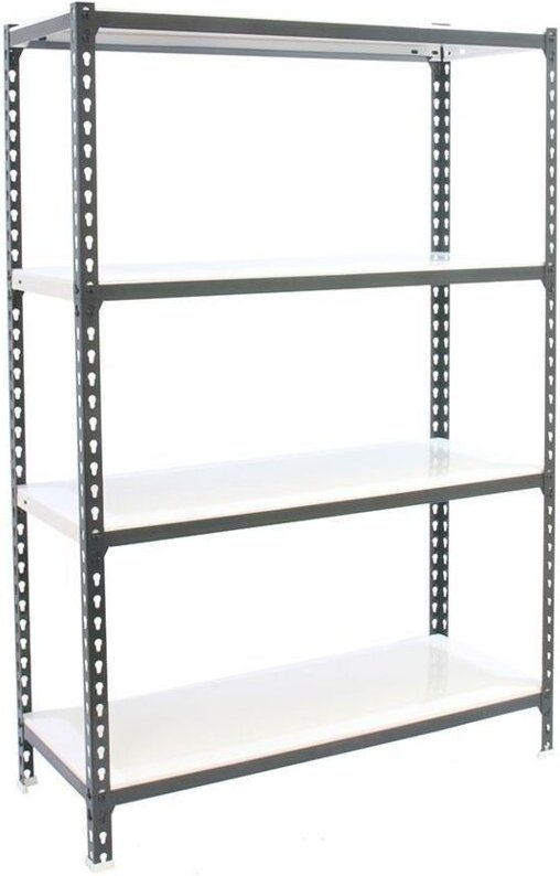 Metallregale KIT SIMONCLICK PLUS 4/300 1500 Anthrazit/Weiss