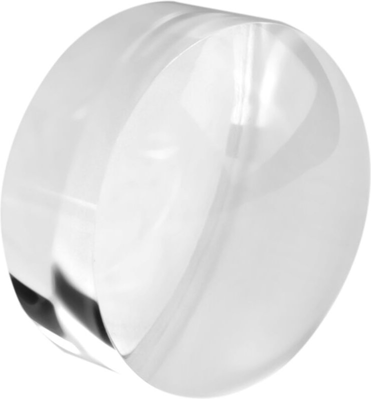 2--VergrößErungskuppel - Tragbarer Briefbeschwerer 8-Fache Lupe Klare Lesehilfe Lupenkuppel Leicht zu Gleiten zum Lesen ...