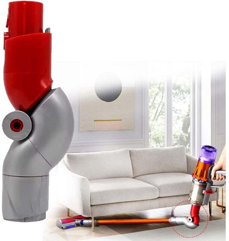 Adaptateur pour Dyson V12 Aspirateur Léger, Adaptateur De Pliage pour Dyson V10 Slim Aspirateur Léger, Adaptateur Inféri...