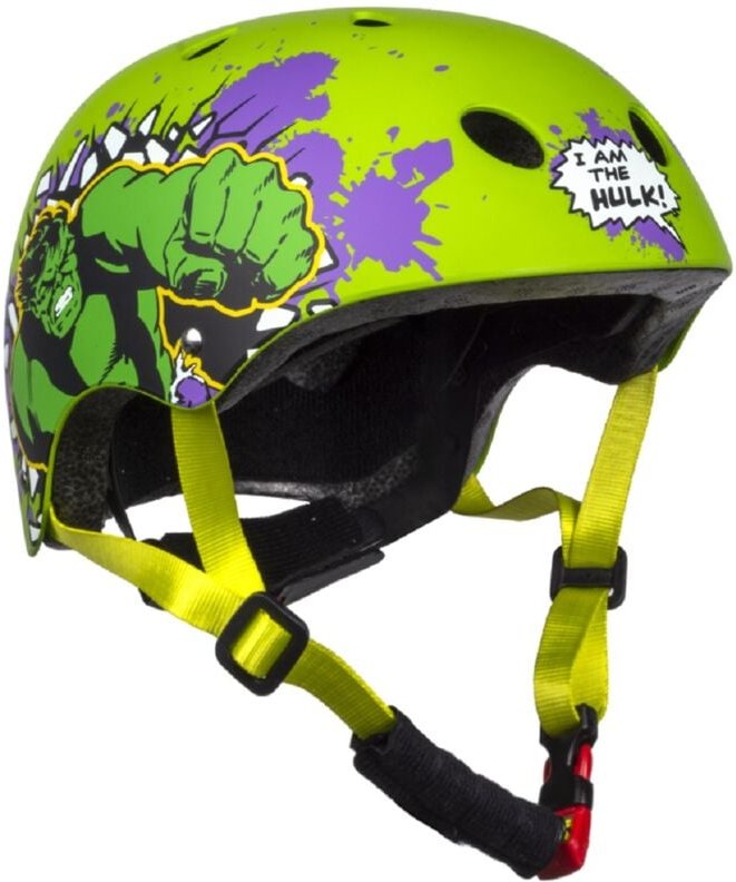 Disney - Marvel Hulk Helm Sicher & Leicht für Fahrrad & Skaten 52-56 cm