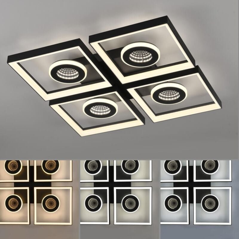 Thumbnail - Paul Neuhaus LED Deckenleuchte Traforo 53 cm warmweiß-kaltweiß dimmbar