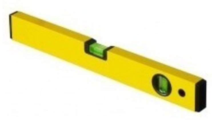 Aluminium-Rohrleitungsniveau mit 2 Flaschen (600 mm) - Outifrance