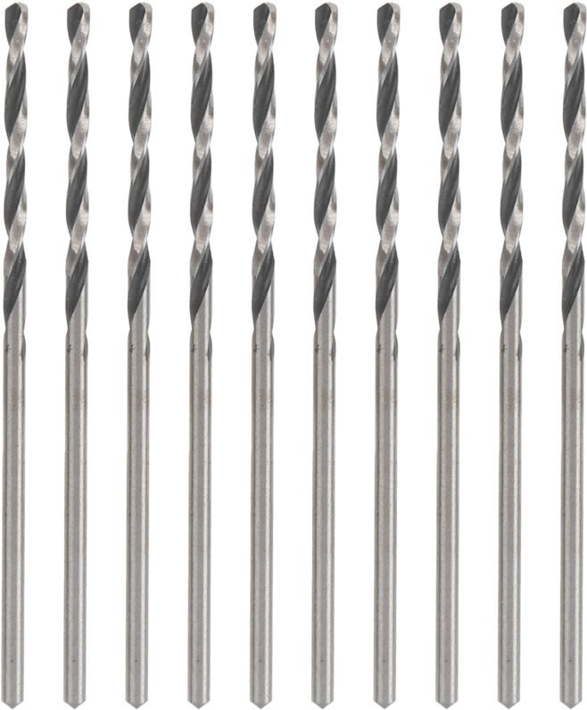 Eosnow - 10 Stück Spiralbohrer mit geradem Schaft für Schmuckperlen, Stanzbohrwerkzeuge, 1,6 mm