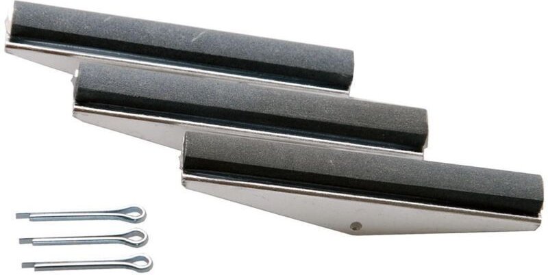 100-mm-Ersatzsteine für 3-Arm-Poliermaschinen – Körnung 180 für hochwertiges Polieren – Stiftbefestigung