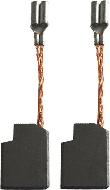 Trade-shop - 2x Kohlebürsten Motorkohlen 6,5x10x13,5mm für Dewalt Winkelschleifer d 28139 Typ 1 d 28139 Typ 2 d 28139 Ty...