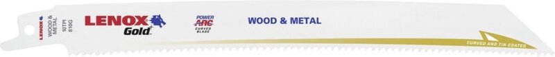 Säbelsägeblatt a 5 Stk. 203 x 19 x 1,3 mm 10 z - Lenox