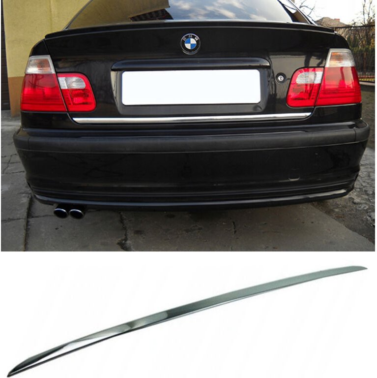 BMW 3 E46 Chromleisten für Heckklappen-Tuning