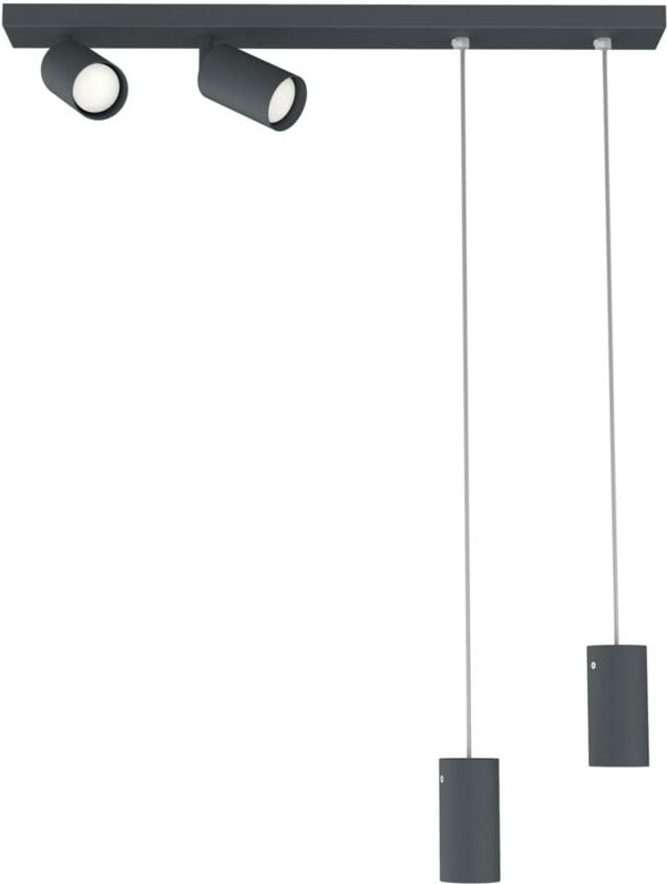 Hybrid 4XGU10 monocolore opaco