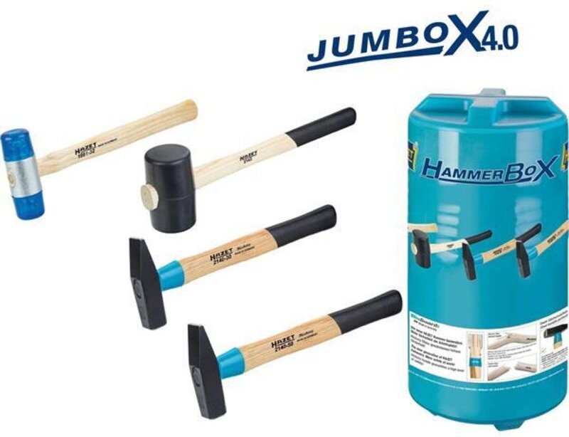 Hazet 2140/4 Hammer Satz 4-teilig 4000896199327