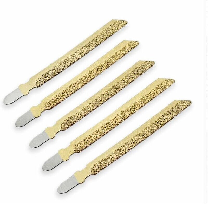 Hochwertige, professionelle 100-mm-Diamant-Stichsägeblätter für Granit, Marmor, Keramik, Ziegel und Kunststoff 5-teilige...