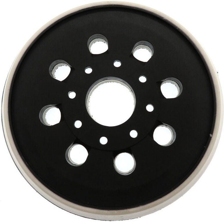 5 Zoll 123 mm 8 Löcher pu Klett Elektroschleifer Selbstklebende Trägerplatte für Bosch GEX125-1A