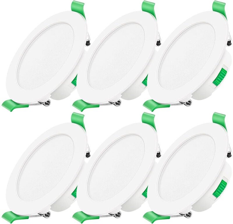 Thumbnail - LED-Einbaustrahler, dimmbar, 230 v, 7 w, Deckenstrahler, 3000 k, 4000 k, 6500 k, wasserdicht, IP65, verstellbare Deckene...