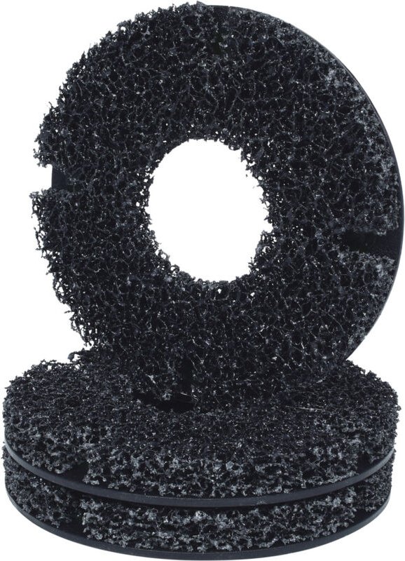 Ks Tools Ersatzscheiben-Satz für Radnabenschleifer ø 160 mm, Innen-Ø 60 mm, 3-tlg.