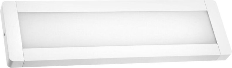 Rechteckiger LED-Bildschirm (25 W, 6400 K, 2850 lm) IP20, 55 x 16 cm, Farbe Weiß