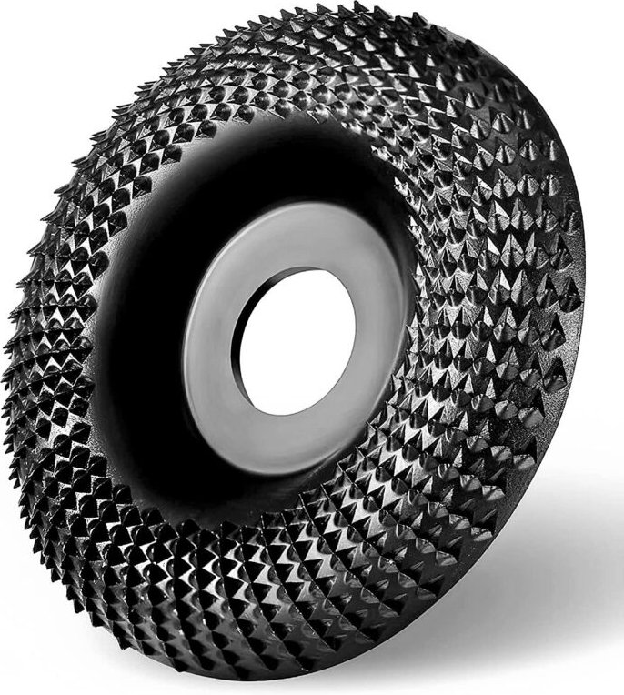 125-mm-Holzschleifscheibe, Holzschnitzscheibe, Schleifscheiben zum Formen und Schleifen. Schleifscheibe für Holz (125 x ...