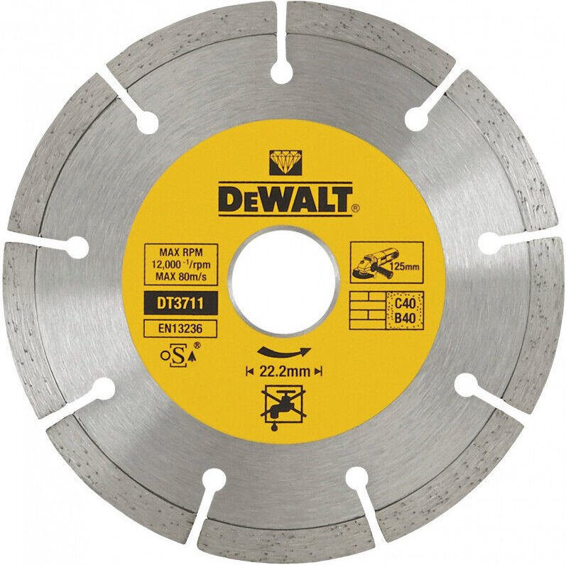 Thumbnail - Diamanttrennscheibe Eco1 Universal 125 mm, DT3711 - Dewalt