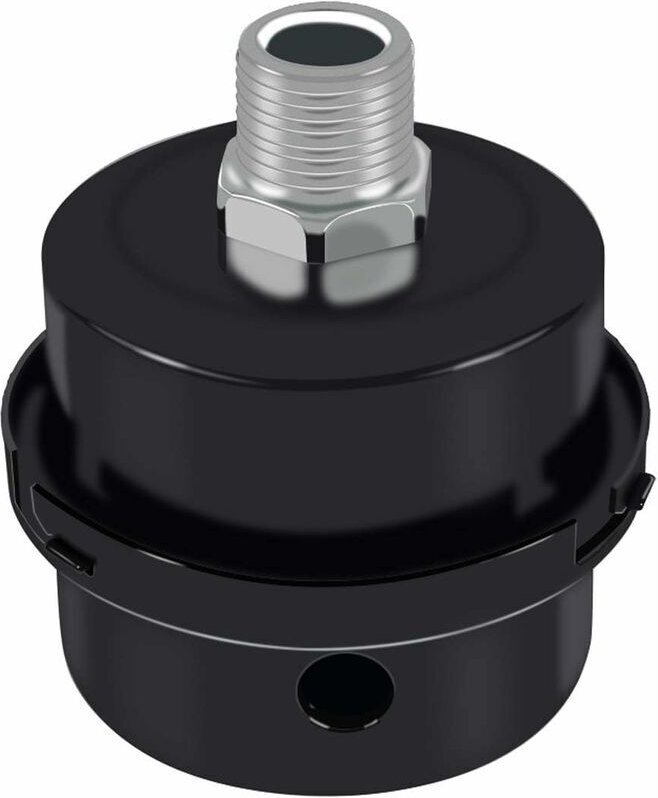 Silencieux de compresseur d'air, silencieux en métal du silencieux du filtre d'aspiration du silencieux,pièces de rechan...