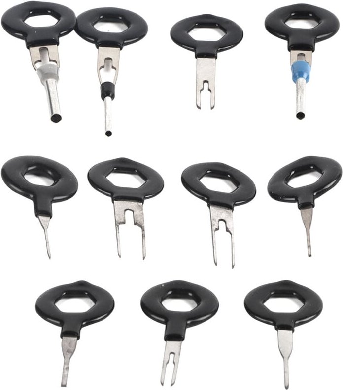 Eosnow - Auto Kabelbaum Stecker Terminal Extraktion Pick Stecker Crimp Pin Zurück Nadel Entfernen Werkzeug Set