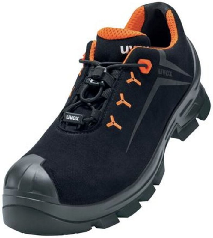 Uvex - 2 macsole® 6528244 esd Sicherheitsschuh S3 Schuhgröße (eu): 44 Schwarz, Orange 1 Paar