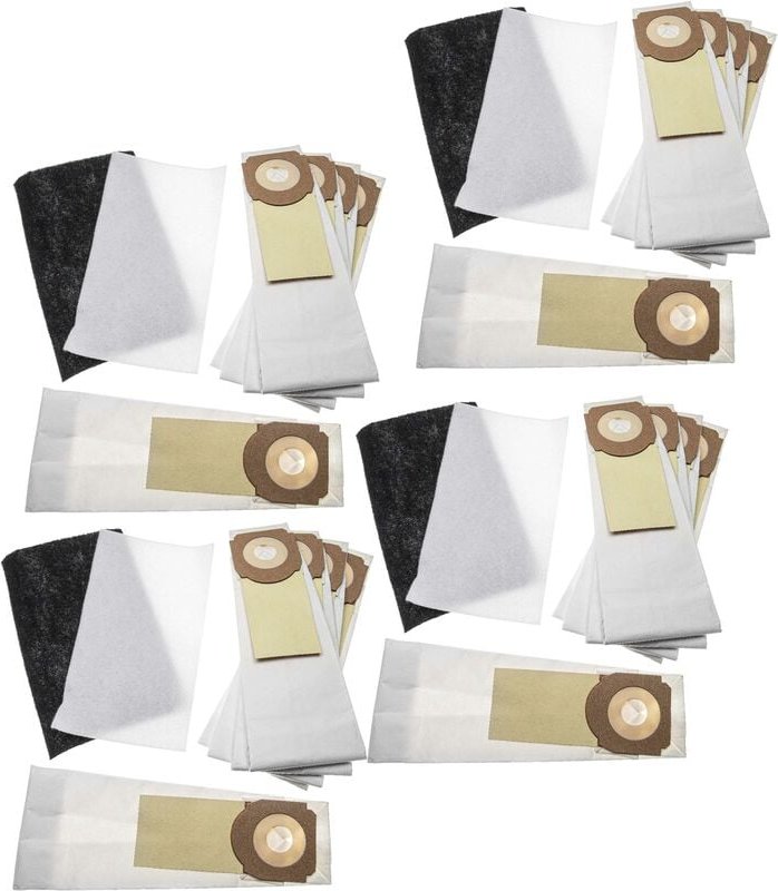 28-tlg. Filter + Beutel (Papier) Set kompatibel mit Hoover Athyss STB236 011, STB356 011, STB356 021, STG750 011 1, STR7...