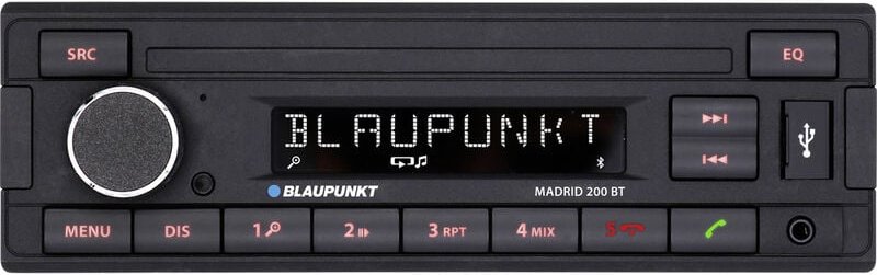 Blaupunkt - Madrid 200 bt Autoradio Bluetooth®-Freisprecheinrichtung