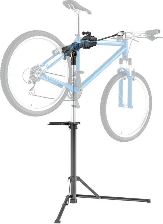 HOMCOM Fahrradmontageständer Reparaturständer für Fahrräder bis 40 Kg Fahrradständer, faltbar, höhenverstellbar und 360°...