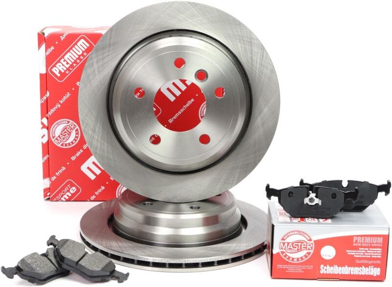 BREMSSCHEIBEN UND BREMSBELÄGE HINTEN BMW 5 (E39), 5 Touring (E39)